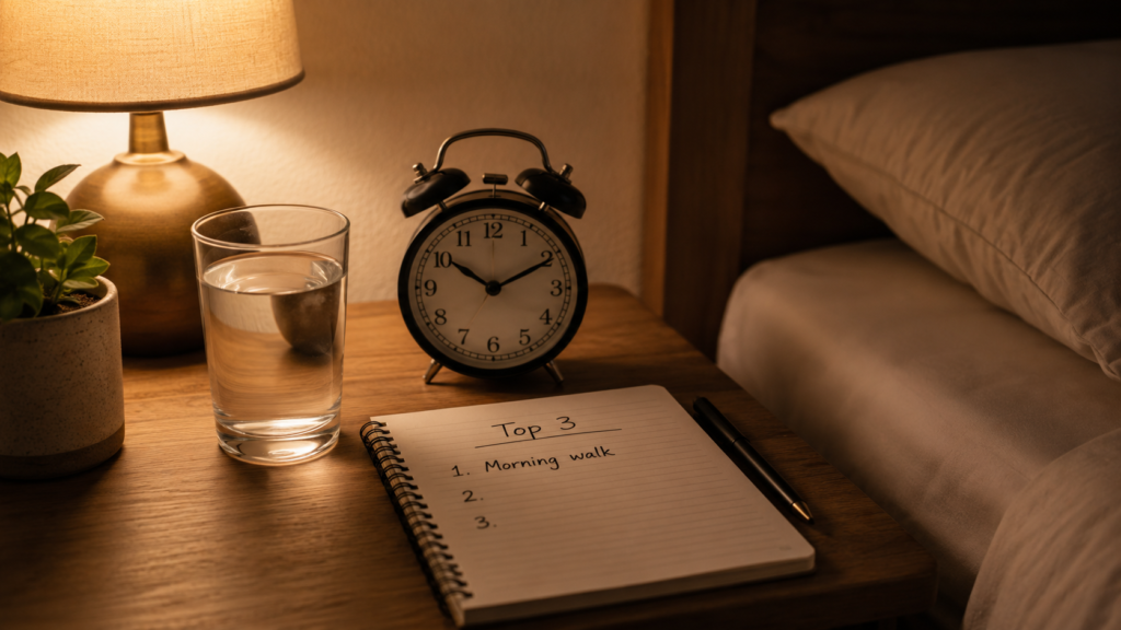 morning routine
