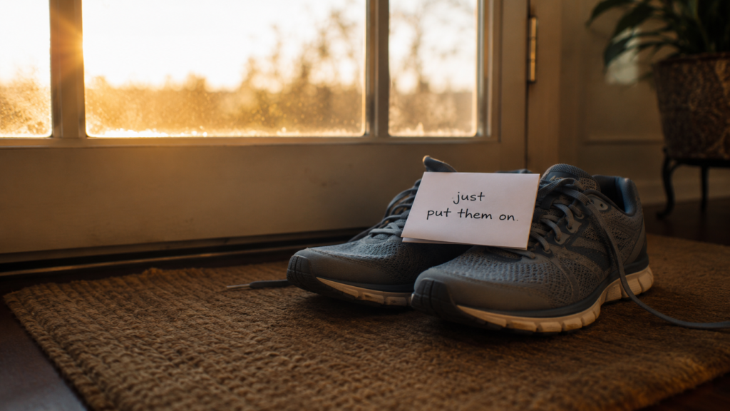 Version Two — James Clear's Rule: Shrink New Habits Until They Take Two Minutes